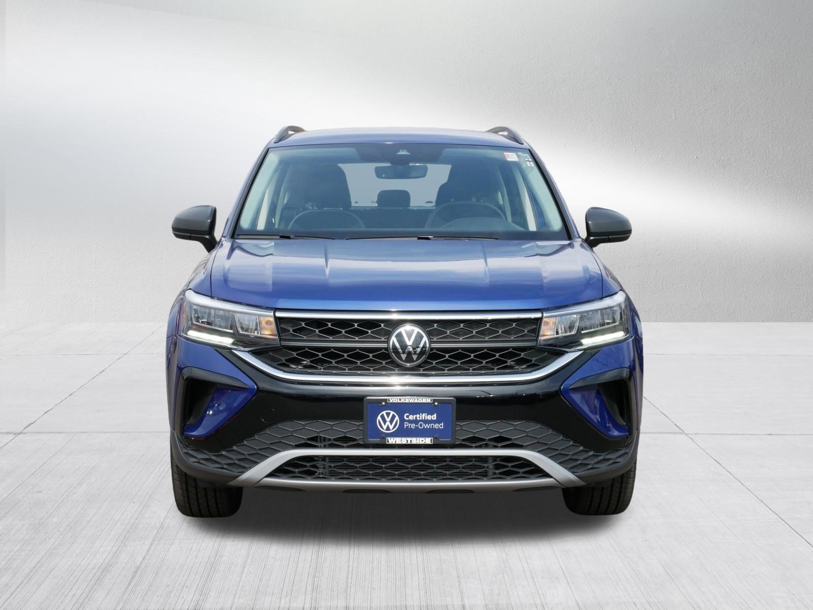 Certified 2023 Volkswagen Taos S with VIN 3VVFX7B26PM347662 for sale in Saint Louis Park, Minnesota