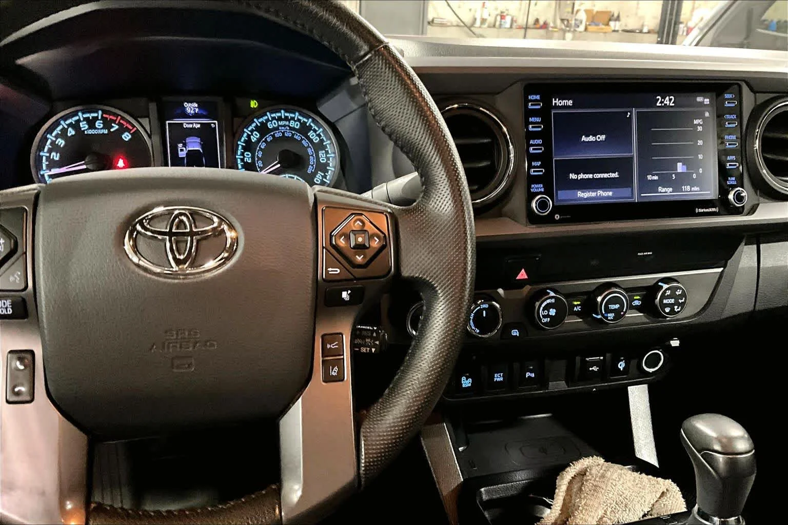 Used 2020 Silver Sky Metallic Toyota TRD Sport image 23