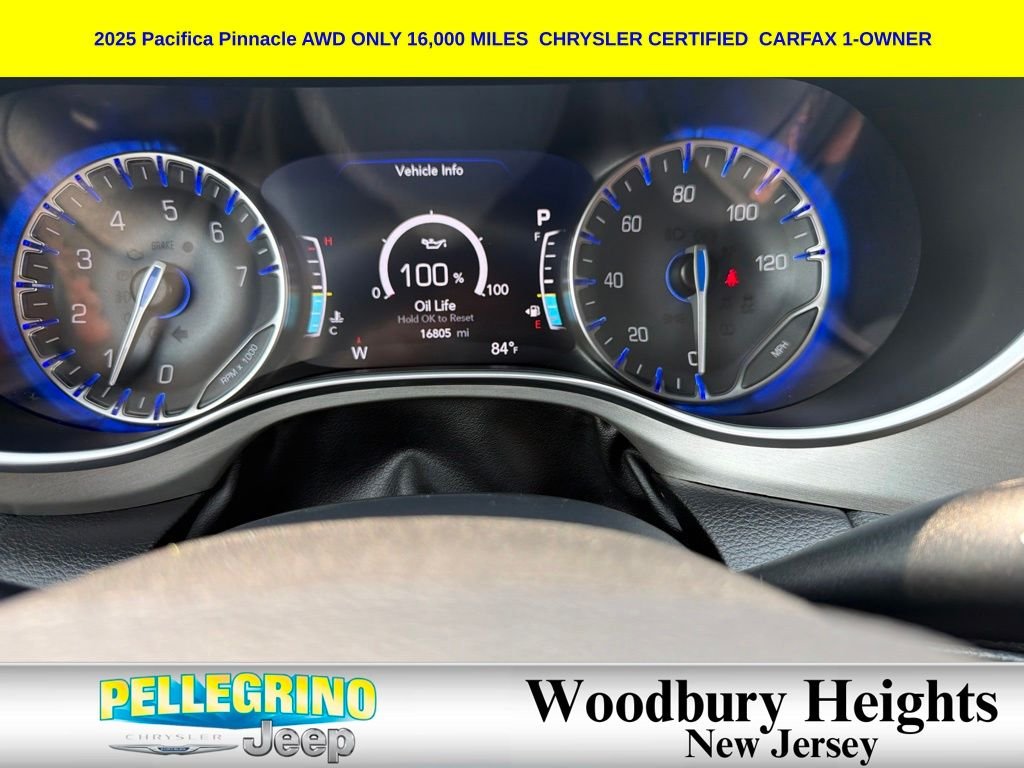 Certified Used 2025 Black Chrysler Pinnacle AWD image 27