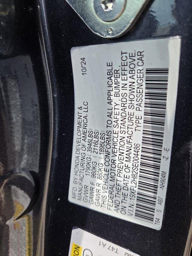 Certified Used 2025 Meteorite Gray Metallic Honda Sport image 32
