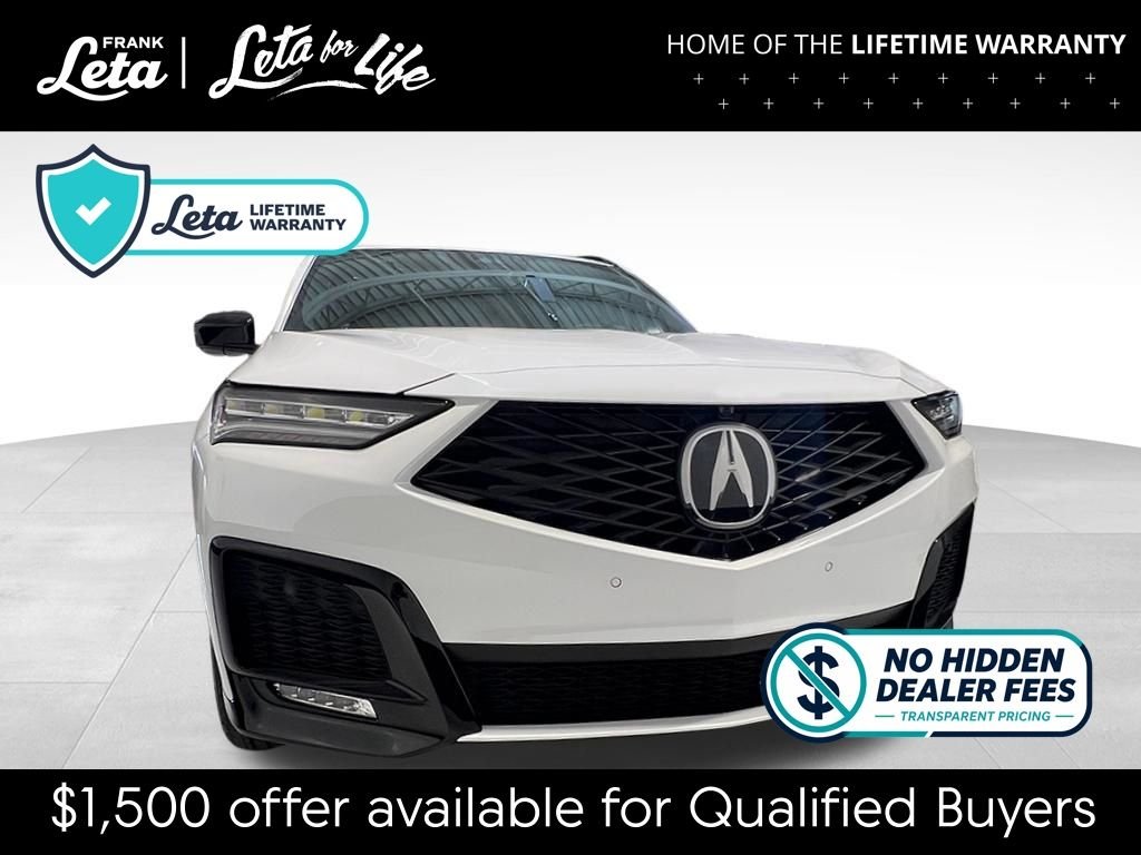 New 2026 Platinum White Pearl Acura w/A-Spec Advance Package image 12