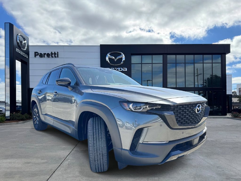 New 2026 Machine Gray Metallic Mazda Premium AWD image 5