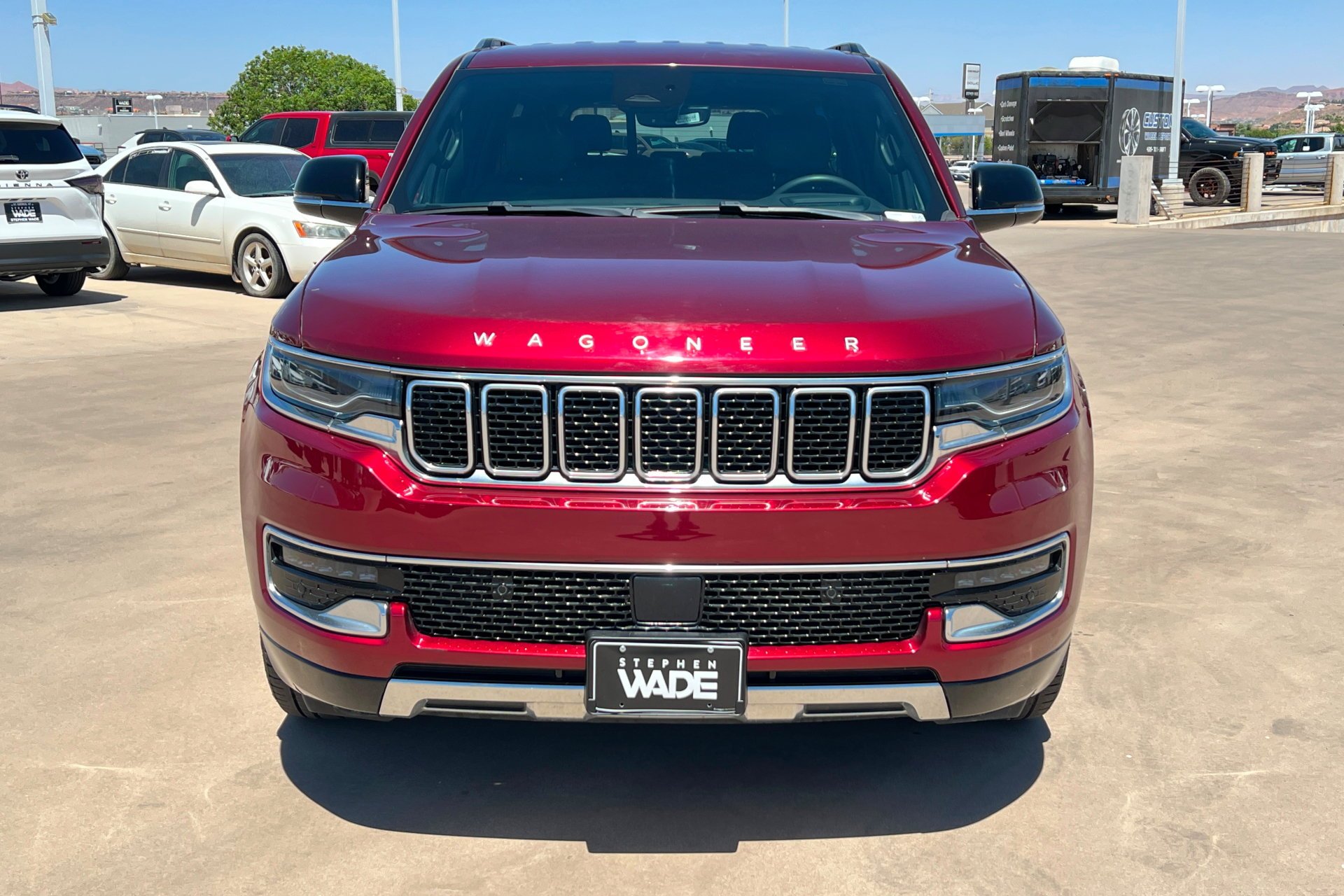 Used 2024 Velvet Red Pearlcoat Jeep Series III image 9