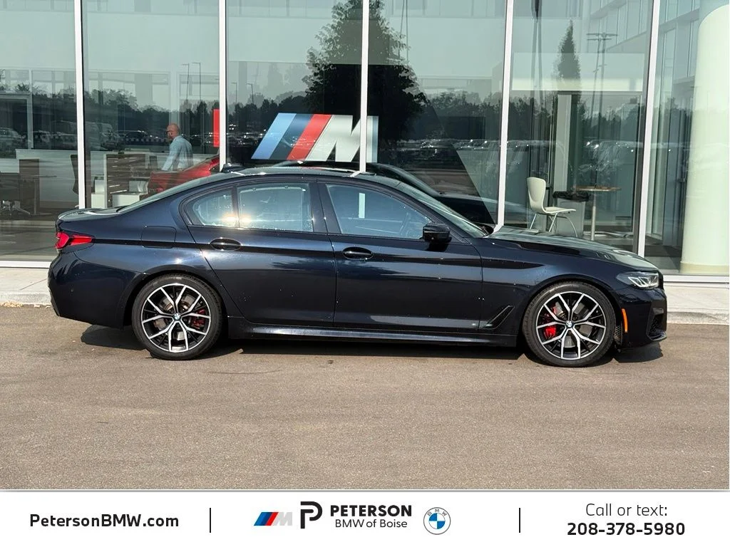 Used 2023 Black BMW M550i xDrive image 6