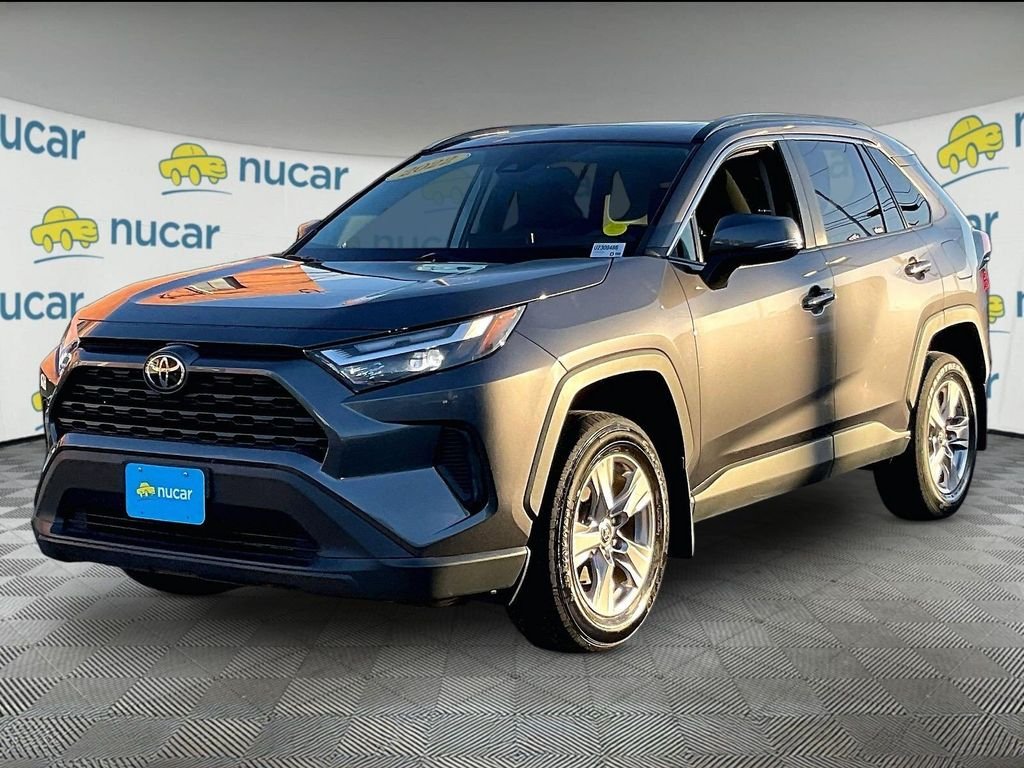 Used 2022 Gray Toyota XLE image 3