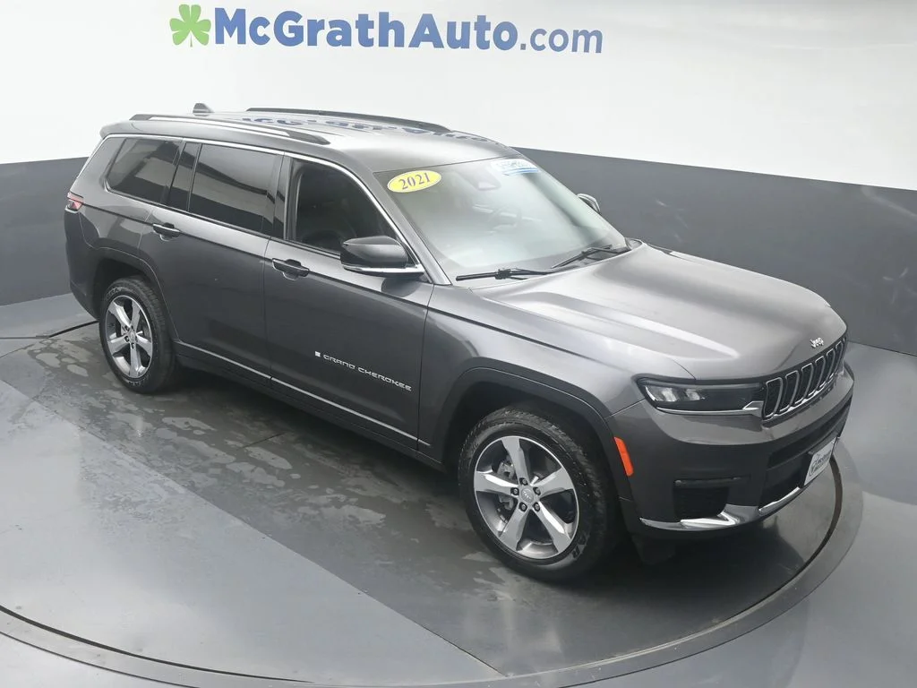 Certified Used 2021 Gray Jeep Limited image 3