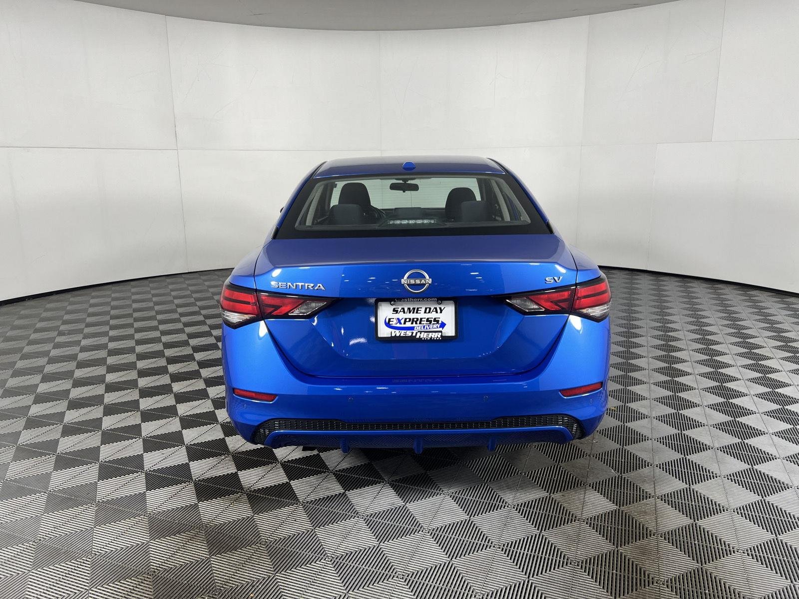 Used 2024 Electric Blue Metallic Nissan SV image 6