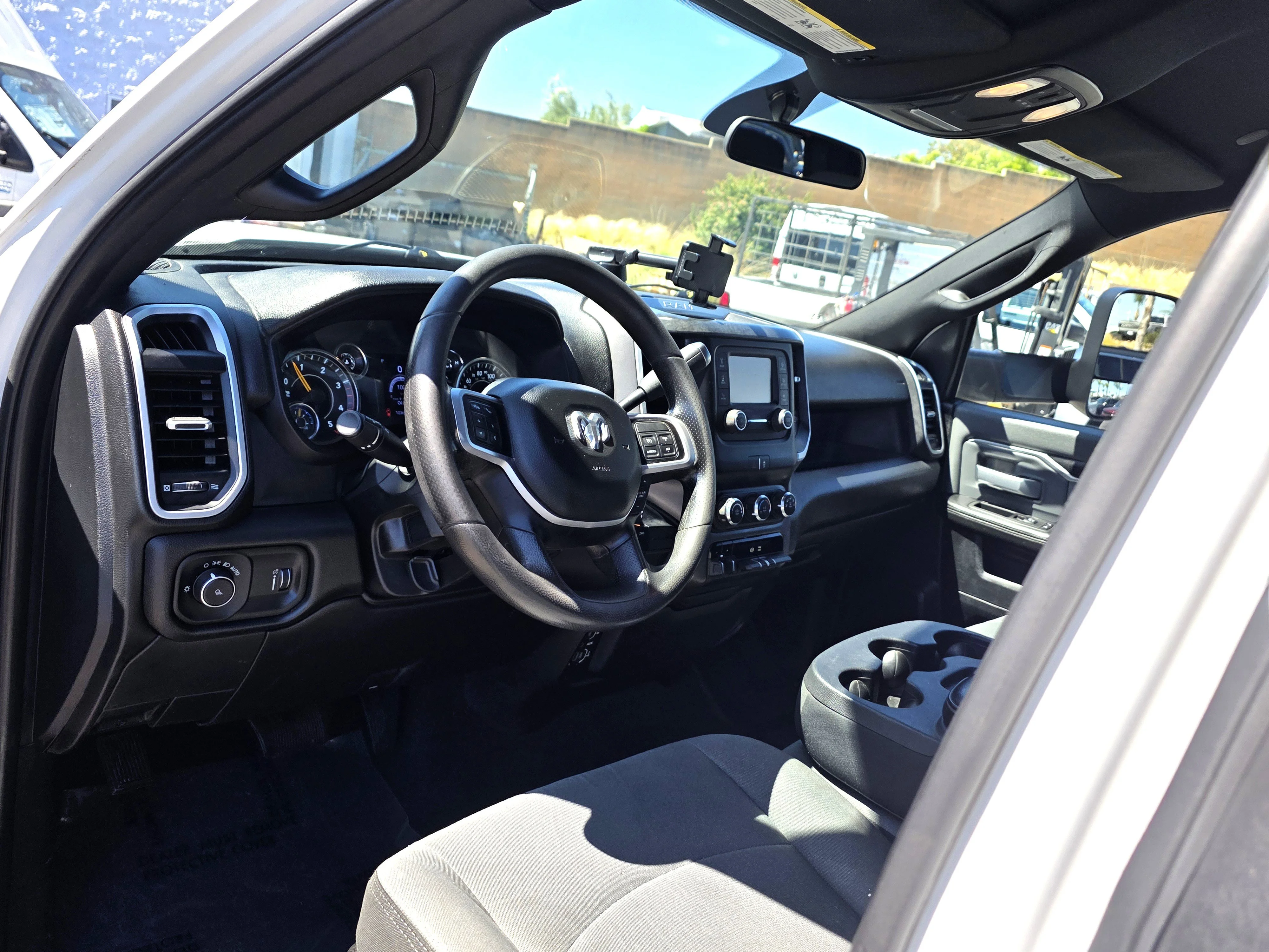 Used 2021 Bright White Clearcoat Ram Big Horn image 10