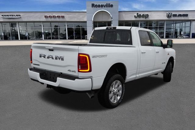 New 2026 Bright White Clear-Coat Exterior Paint RAM Laramie image 3