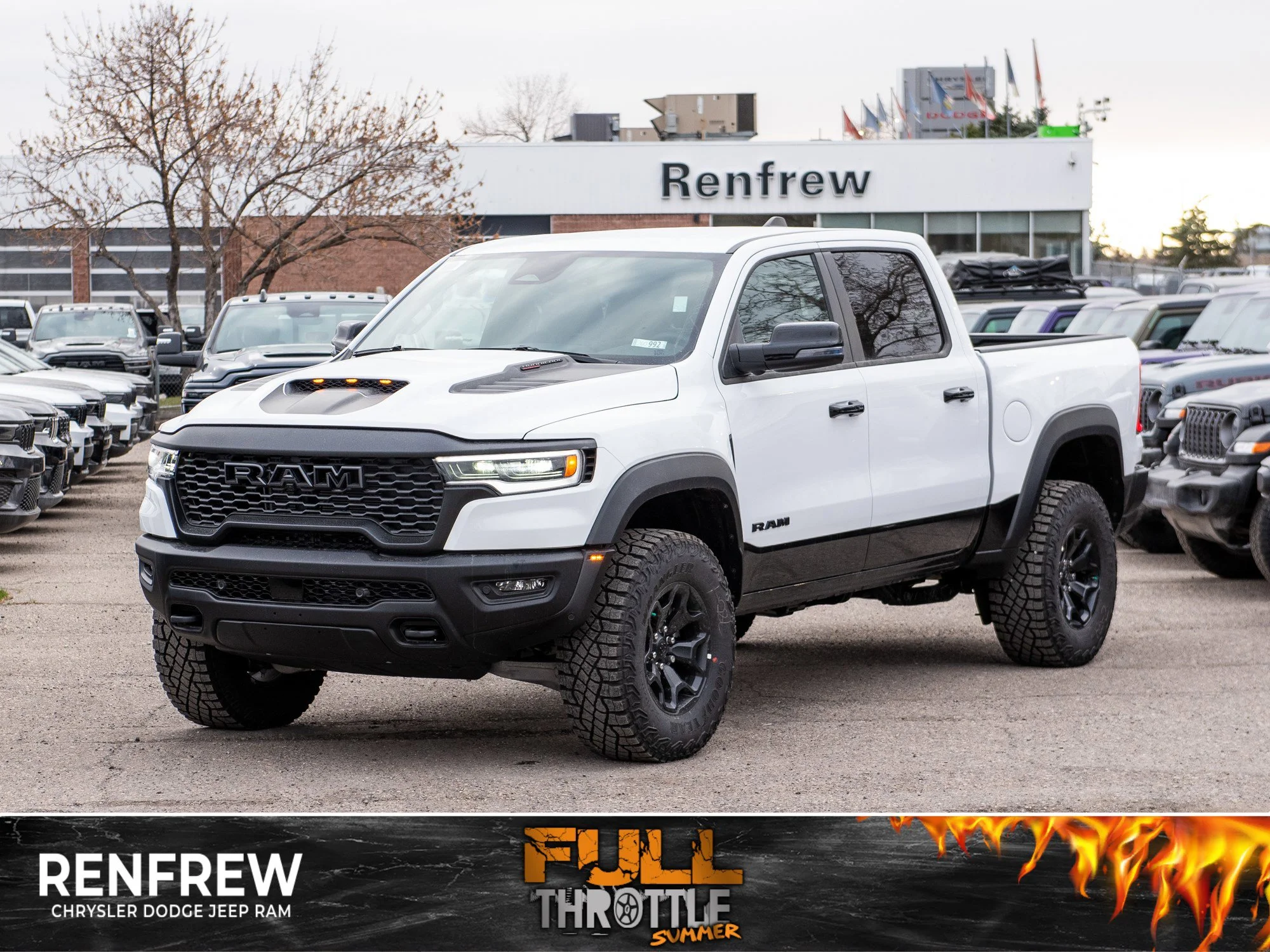 New 2026 White RAM RHO* 540 HORSEPOWER image 1
