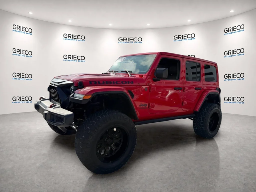Used 2020 Red Jeep Unlimited Rubicon image 3