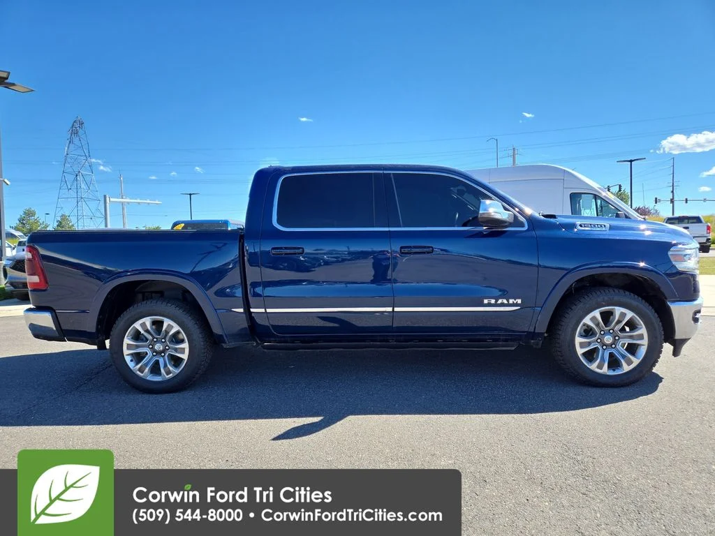 Used 2024 Patriot Blue Pearlcoat Ram Limited image 14