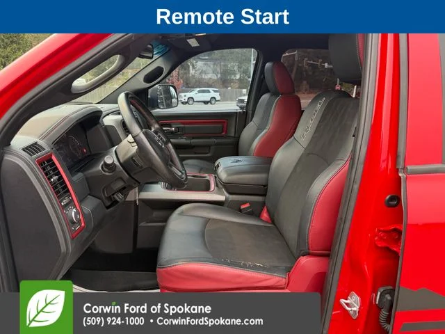 Used 2016 Flame Red Clearcoat Ram Rebel image 2