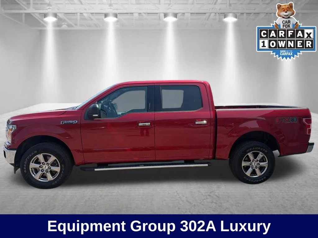 Certified Used 2020 Red Metallic Ford XLT image 2