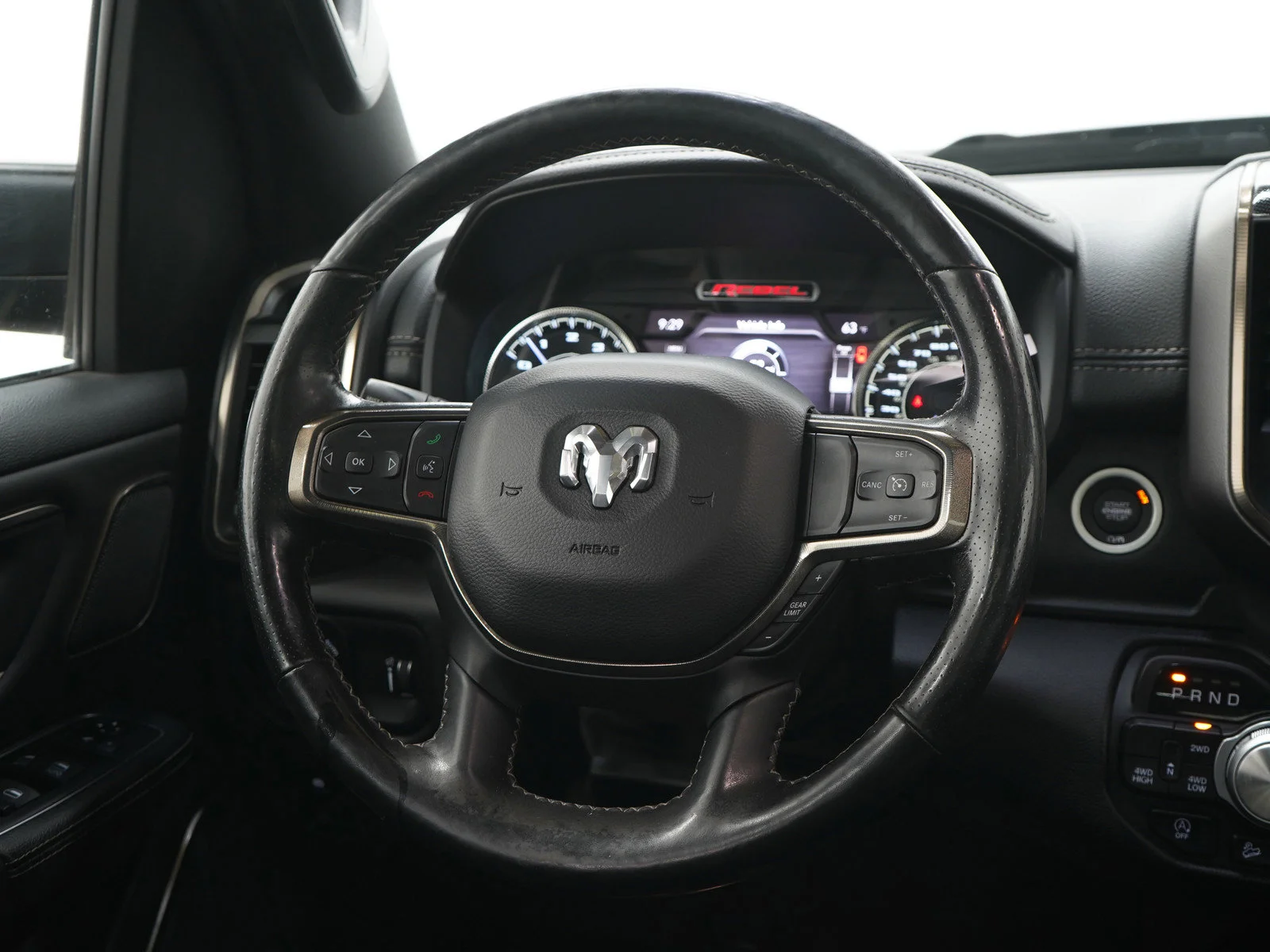 Used 2020 Diamond Black Crystal Pearlcoat Ram Rebel image 17