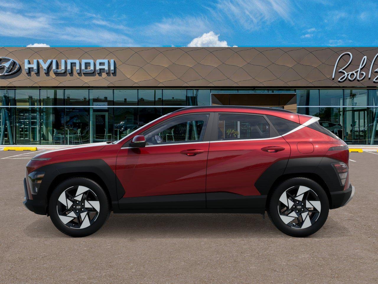 New 2026 Red Metallic Hyundai SEL Sport image 3