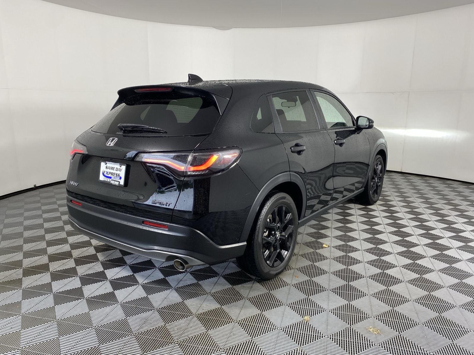 Certified Used 2025 Crystal Black Pearl Honda Sport image 8