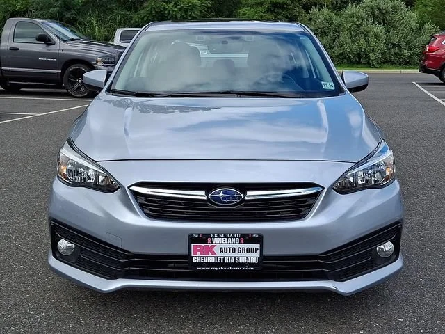 Used 2022 Silver Subaru Premium Sedan image 3