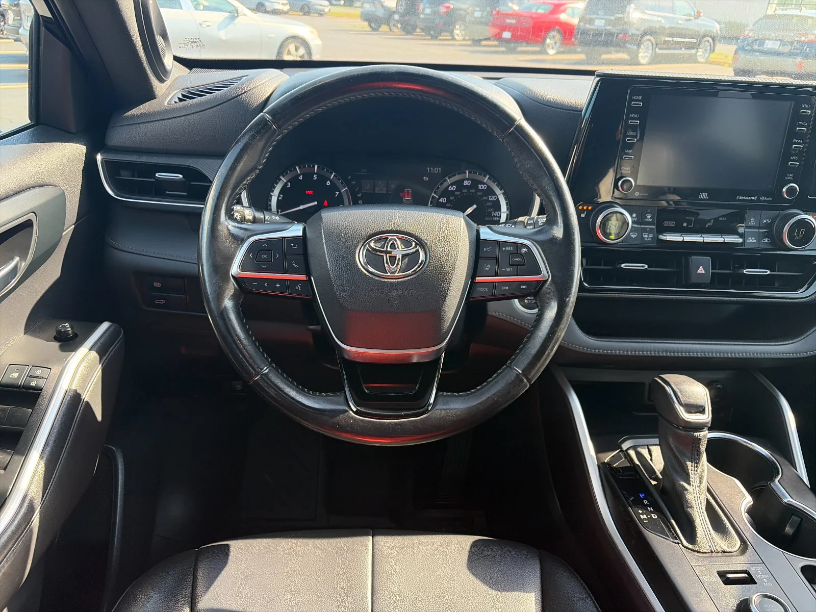 Used 2021 Midnight Black Metallic Toyota XSE image 15