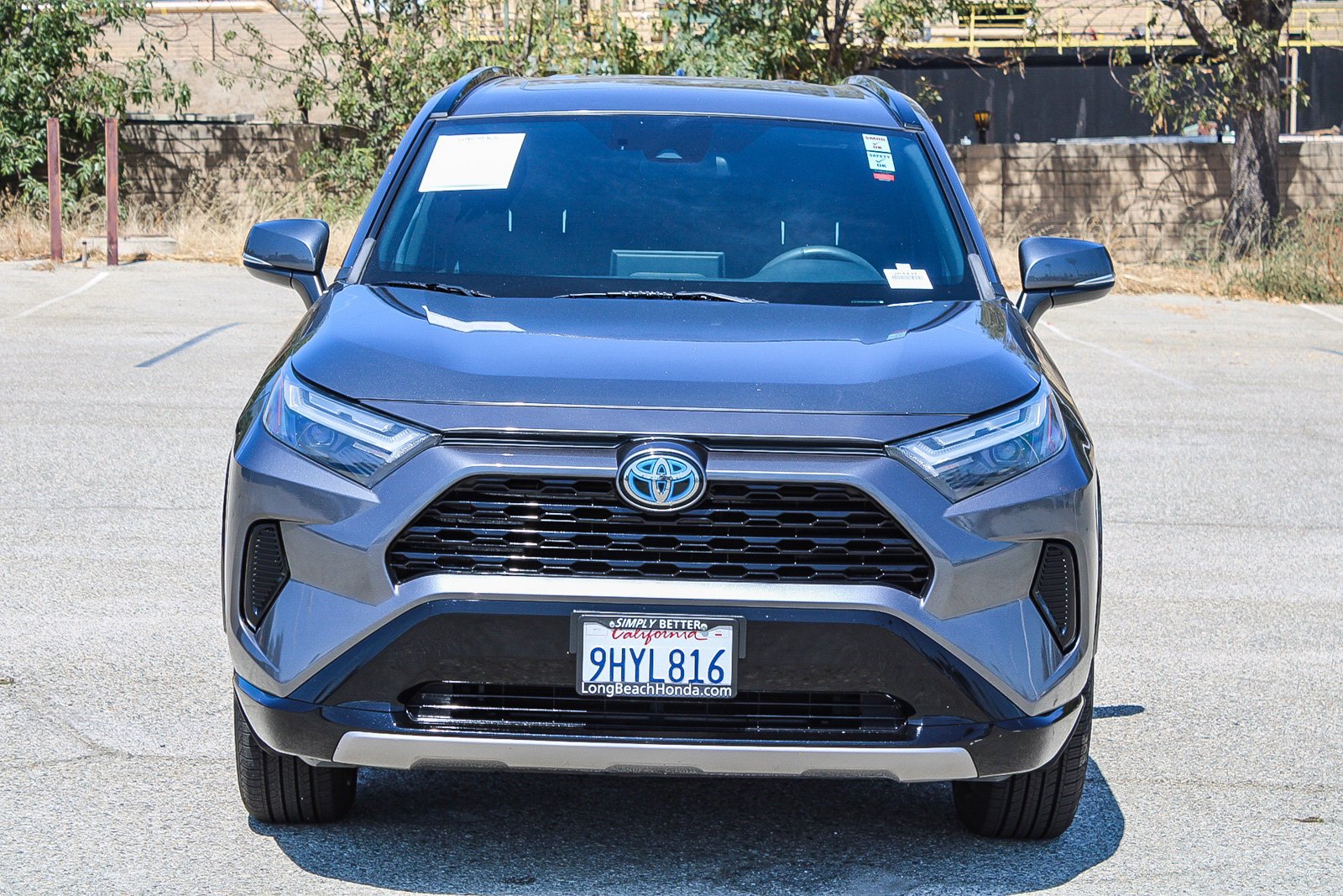 Used 2022 Magnetic Gray Metallic Toyota Hybrid SE image 2