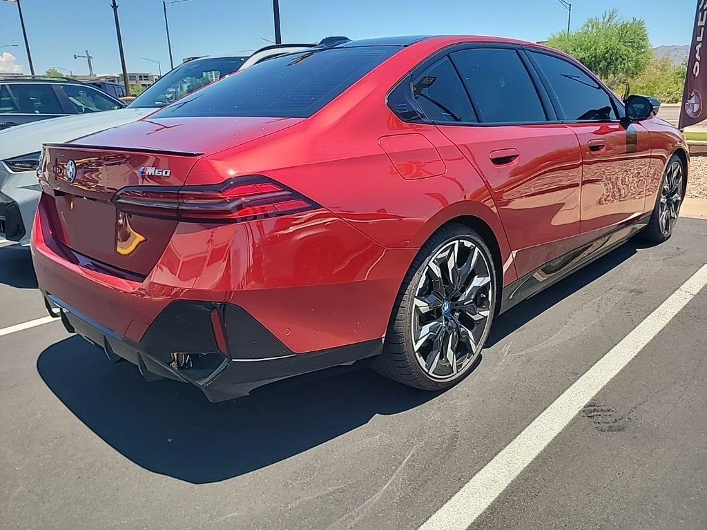 Certified Used 2025 Red Metallic BMW M60 image 3