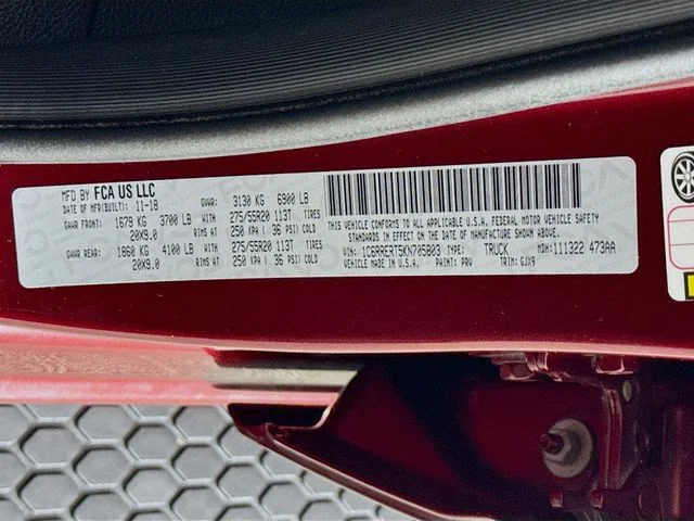 Used 2019 Red Ram Laramie image 32