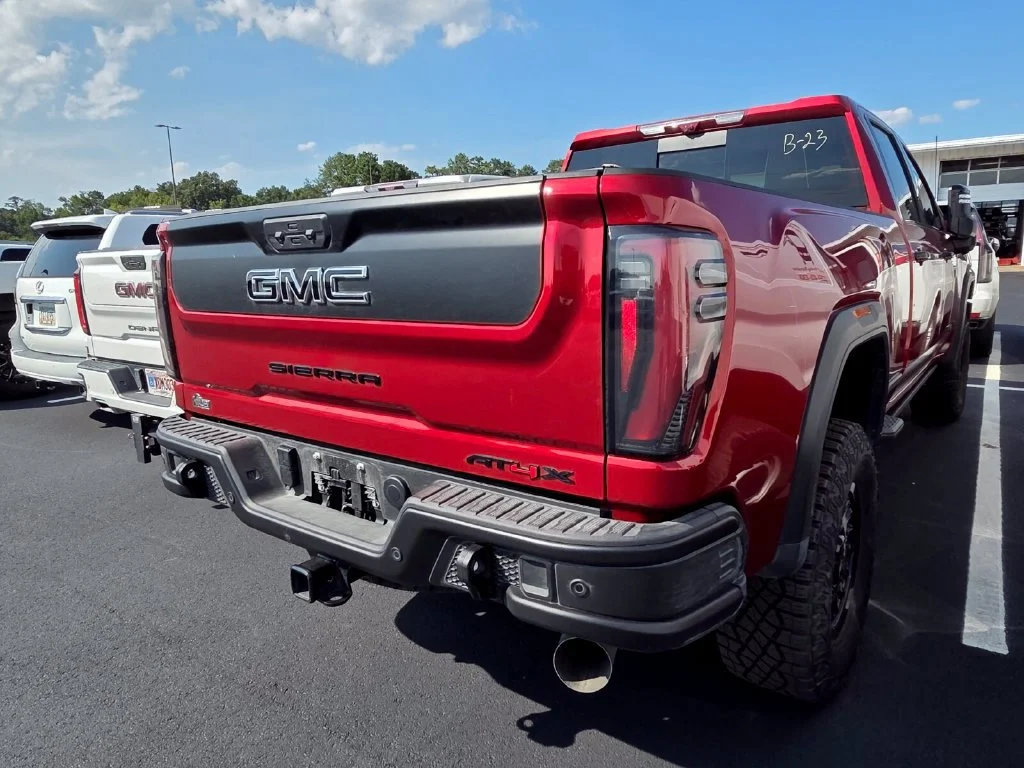 Used 2026 Volcanic Red Tintcoat GMC AT4X image 6