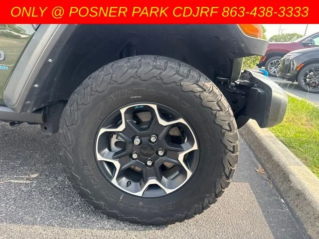 Used 2023 Green Jeep Rubicon 4xe image 9