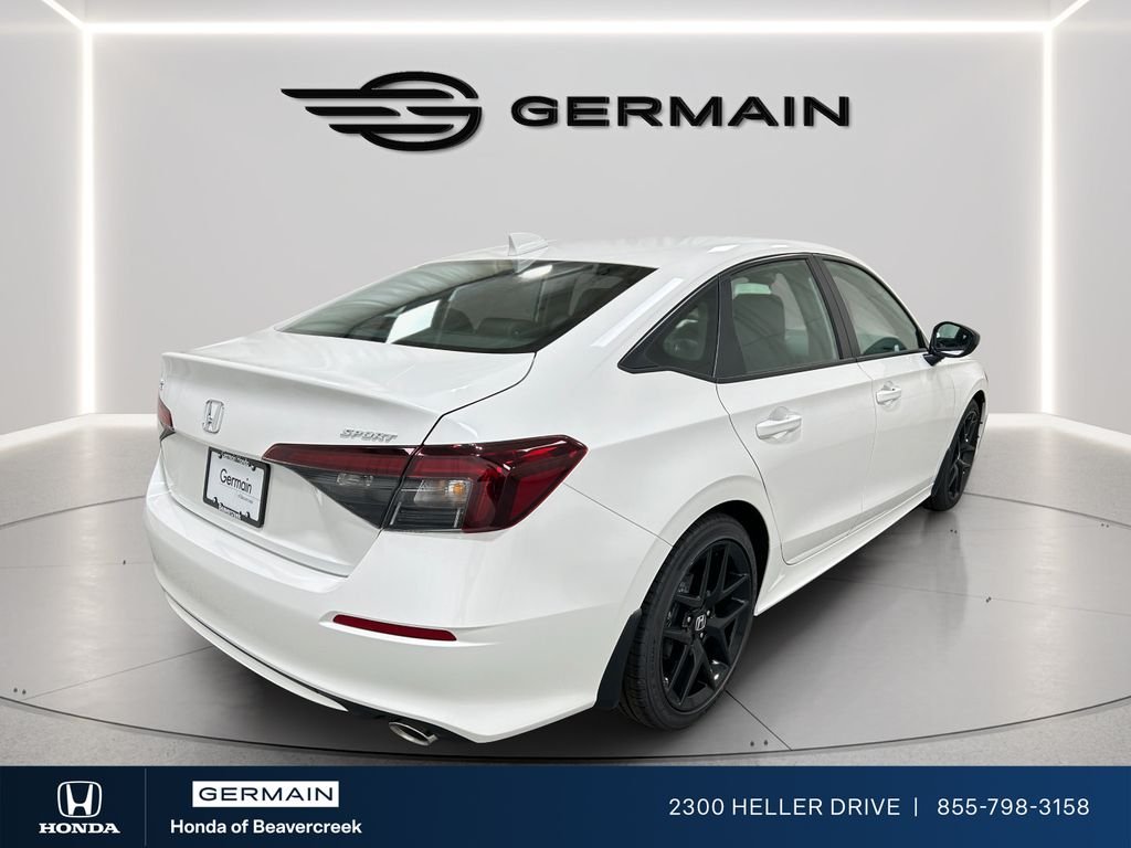 New 2026 Platinum White Pearl Honda Sport image 7