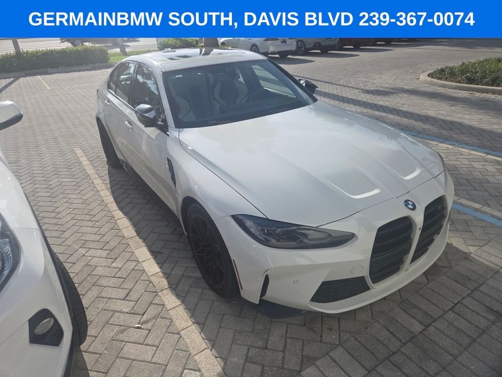 Certified Used 2024 Alpine White BMW Competition image 15
