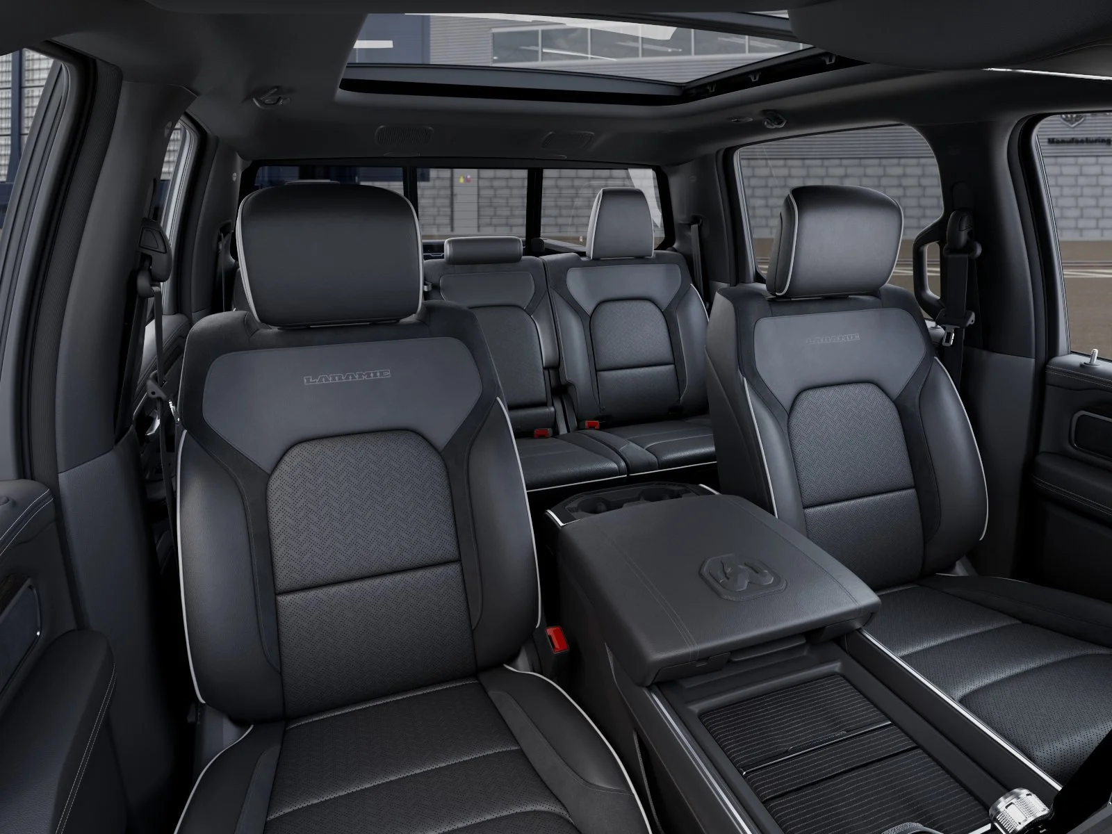 New 2027 Diamond Black Crystal Pearl-Coat Exterior Paint RAM Laramie image 16