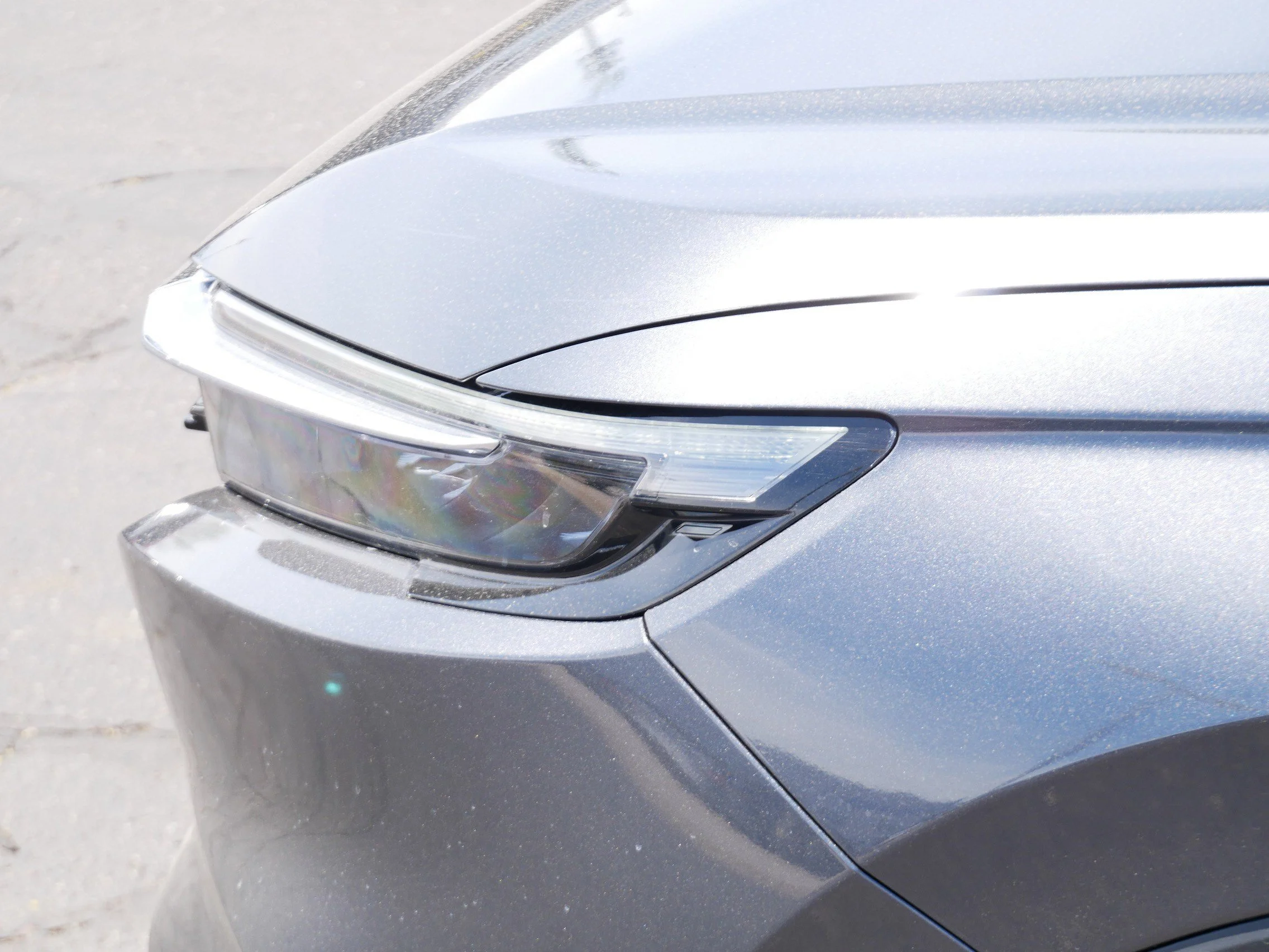 Used 2023 Meteorite Gray Metallic Honda EX image 16