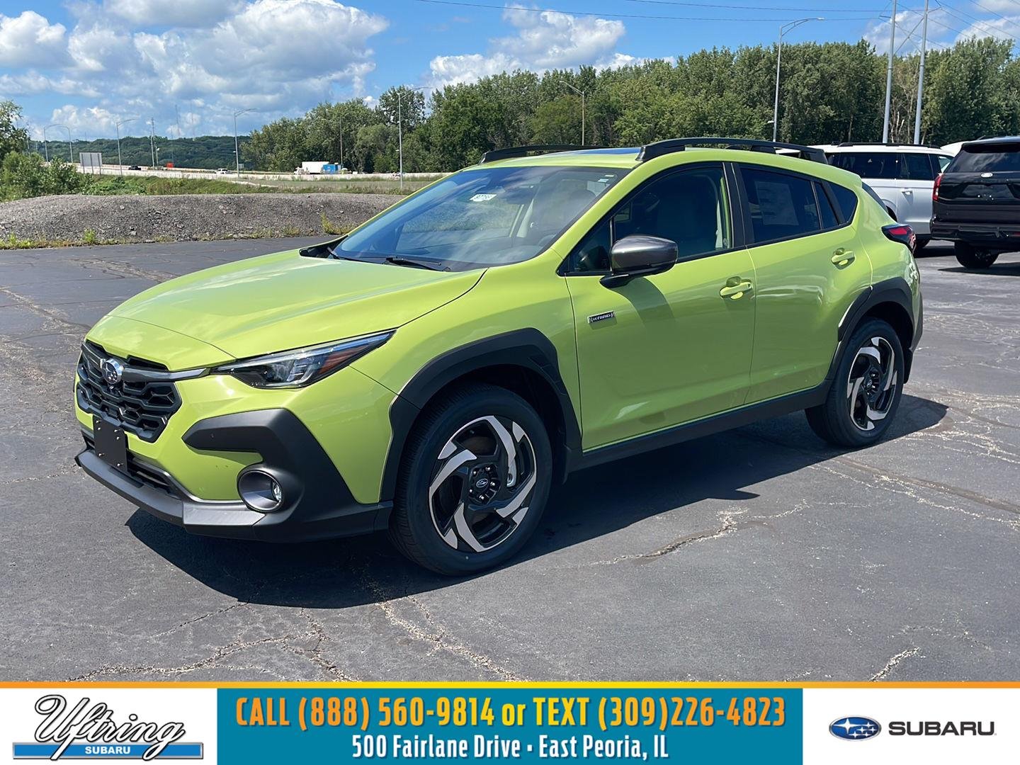 New 2026 CITRON YELLOW PEARL Subaru Limited Hybrid image 1
