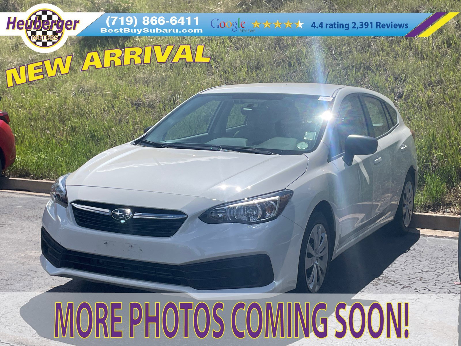 Used 2023 Crystal White Pearl Subaru  image 1