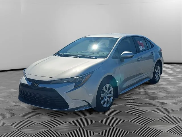 New 2027 Classic Silver Metallic Toyota LE image 1