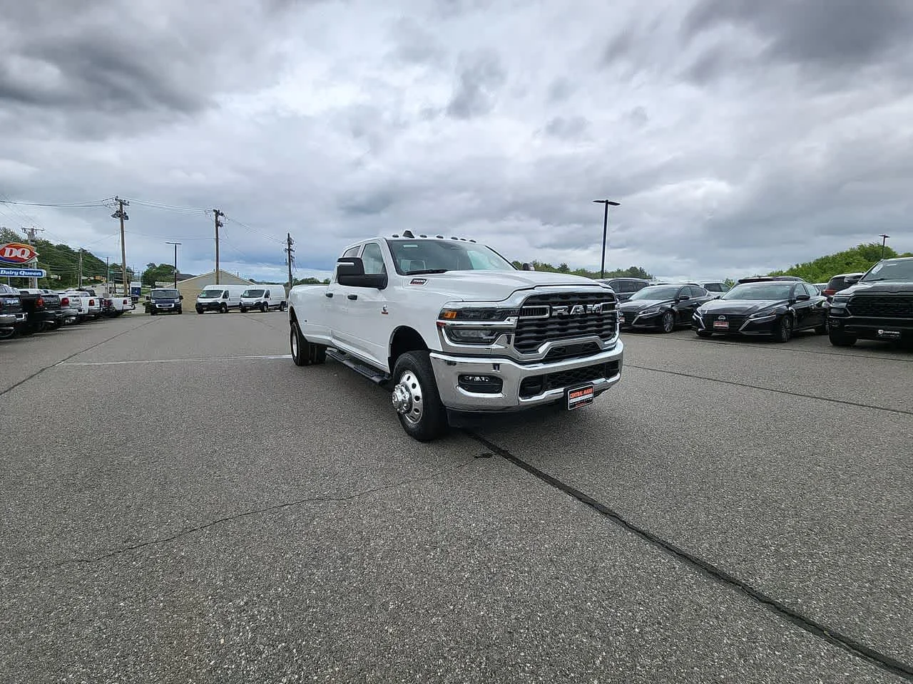 Used 2025 Bright White Clearcoat Ram Tradesman image 2