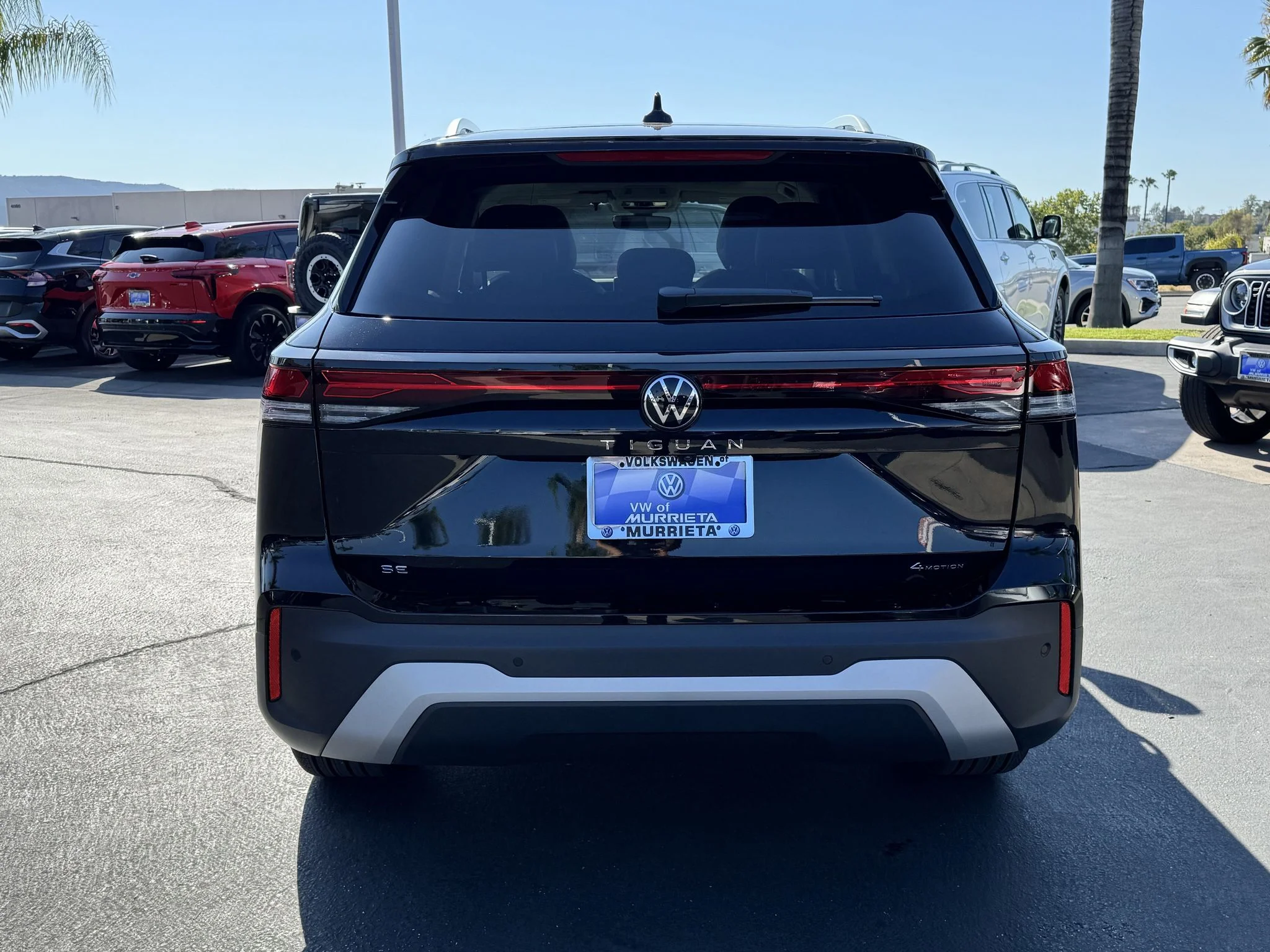 New 2026 Deep Black Pearl Volkswagen SE image 6