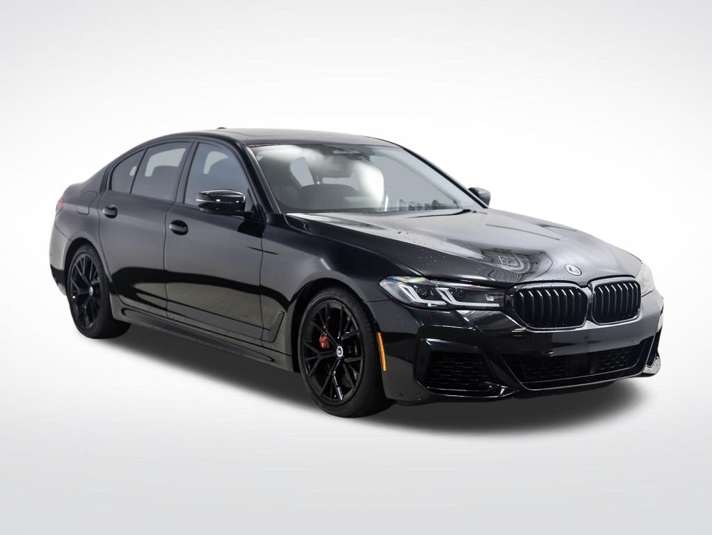 Certified Used 2023 Black Sapphire Metallic BMW M550i xDrive image 7