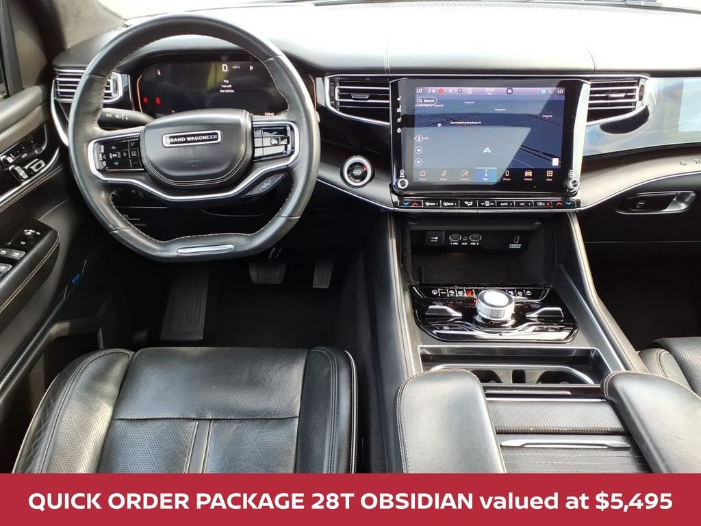 Used 2024 Baltic Gray Metallic Jeep Series II obsidian w/panoramic roof image 2