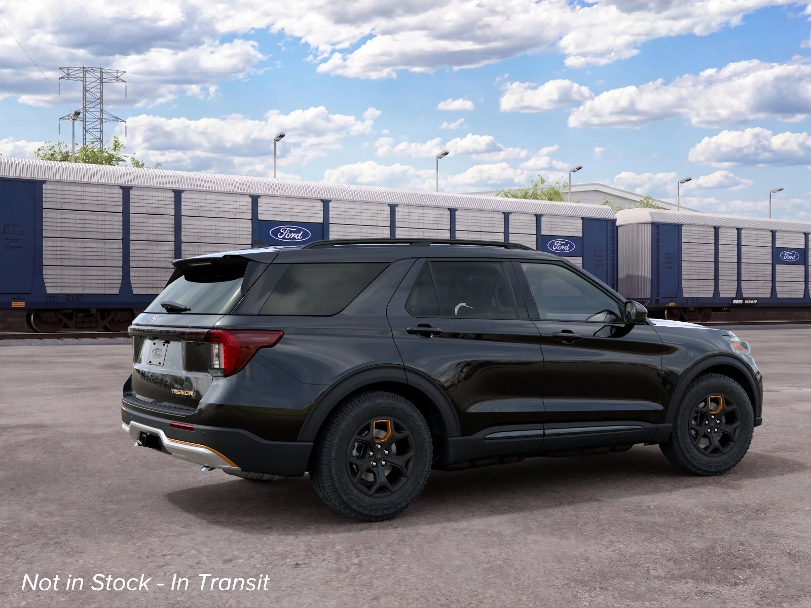 New 2027 Agate Black Metallic Ford Tremor® image 6