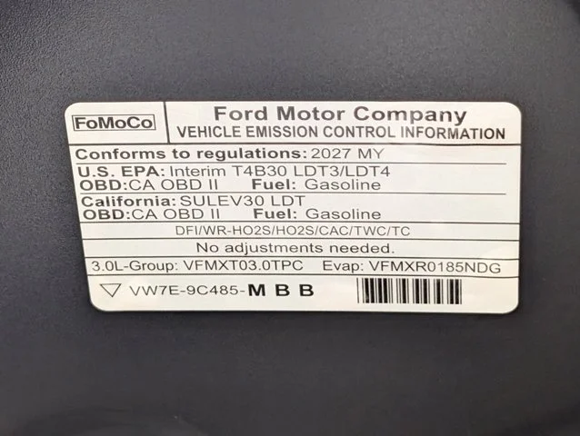 New 2027 Agate Black Metallic Ford ST image 60