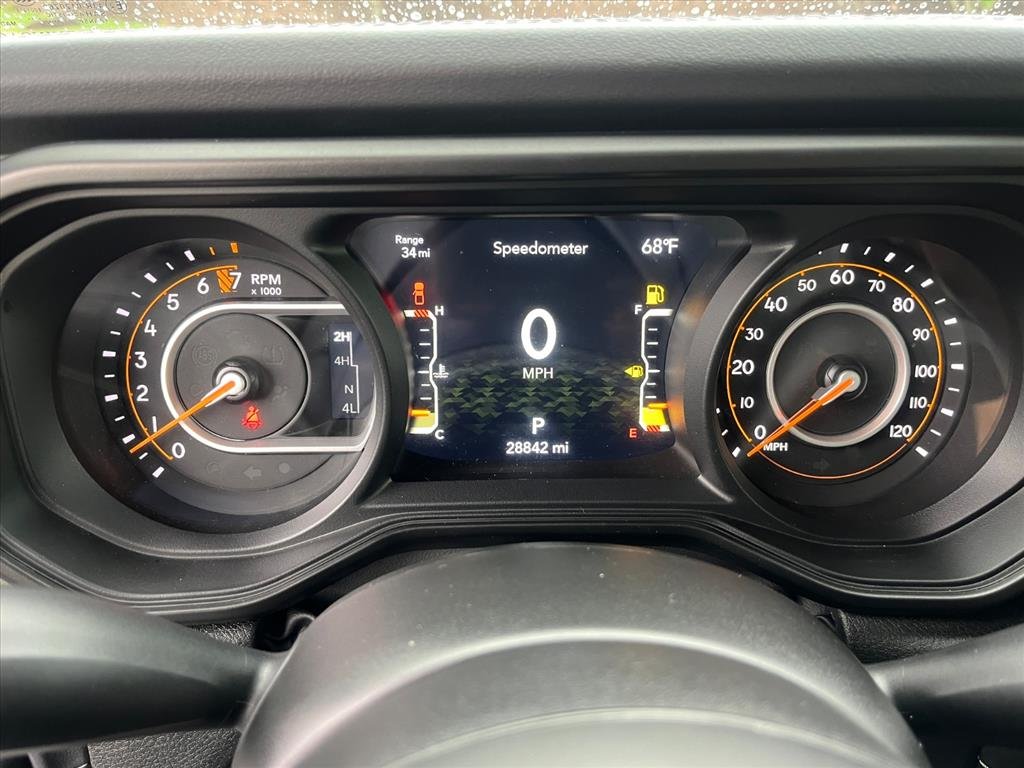 Used 2024 Bright White Clear Coat Jeep Mojave image 9