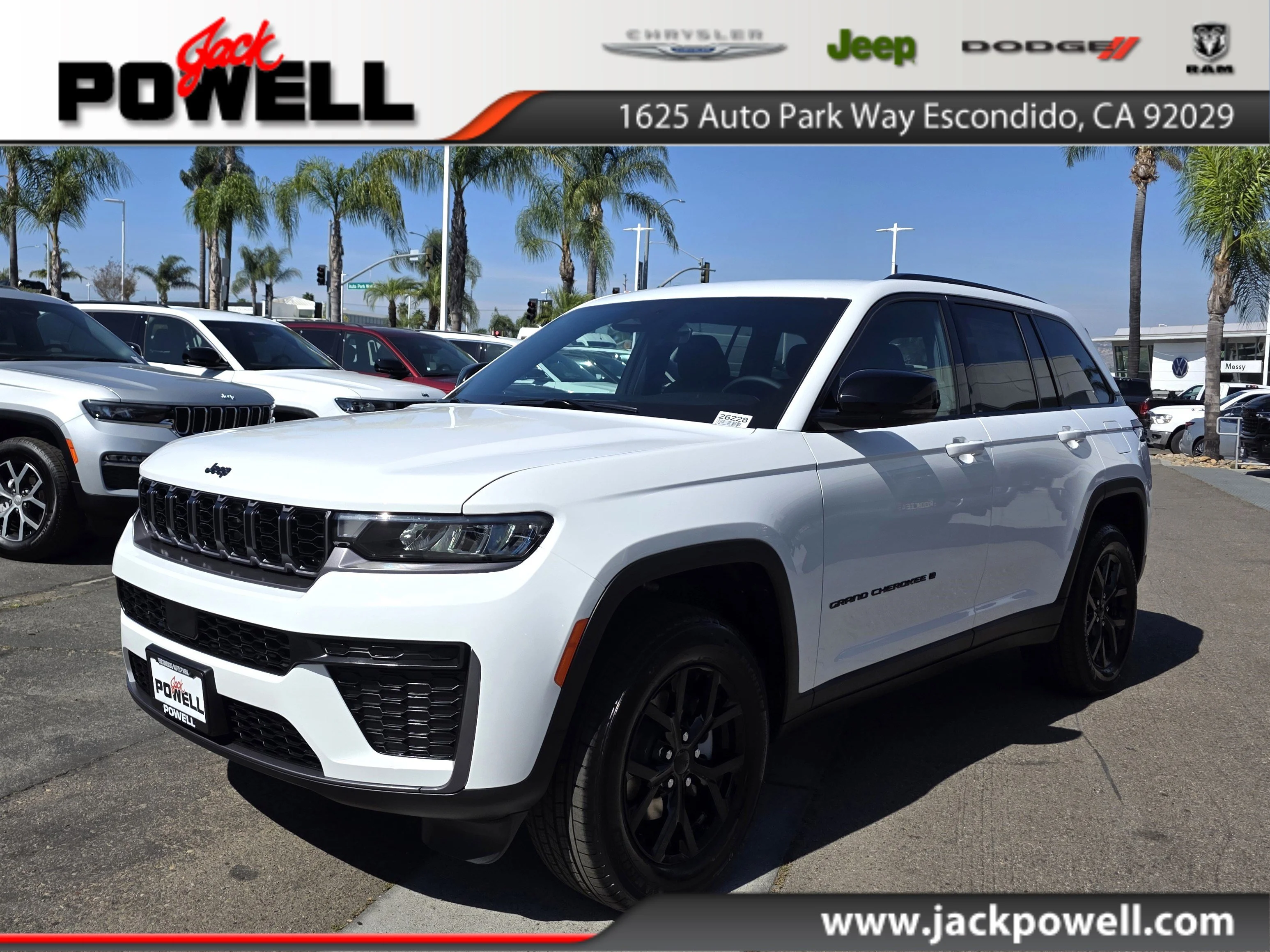 New 2026 Bright White Clearcoat Jeep Altitude image 1