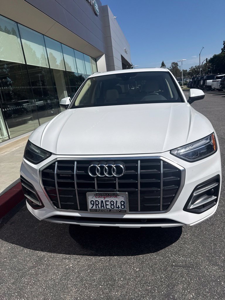 Used 2023 Ibis White Audi 40 Premium Plus image 1