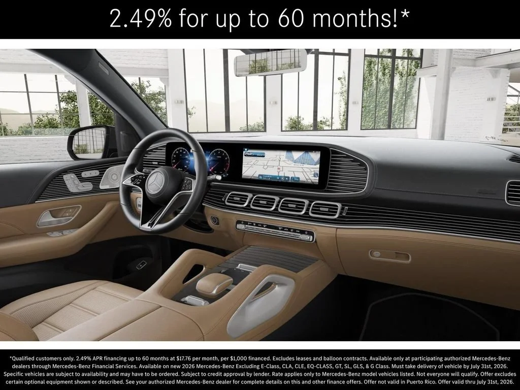 New 2026 Obsidian Black Metallic Mercedes-Benz GLE 580 image 48