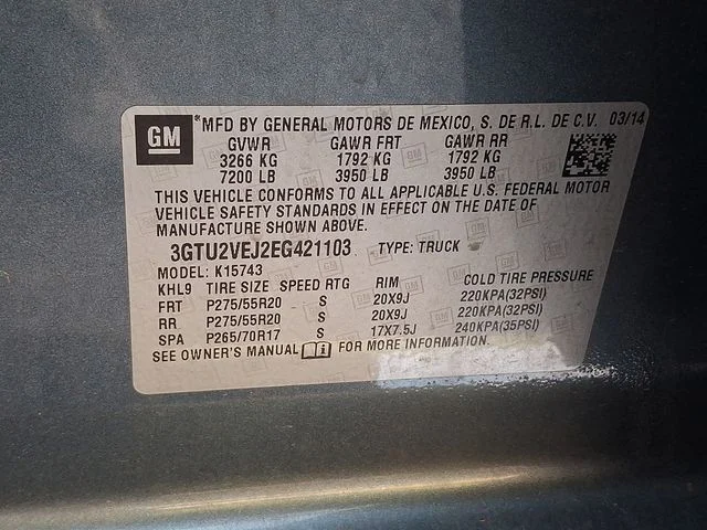 Used 2014 Gray GMC SLT image 28