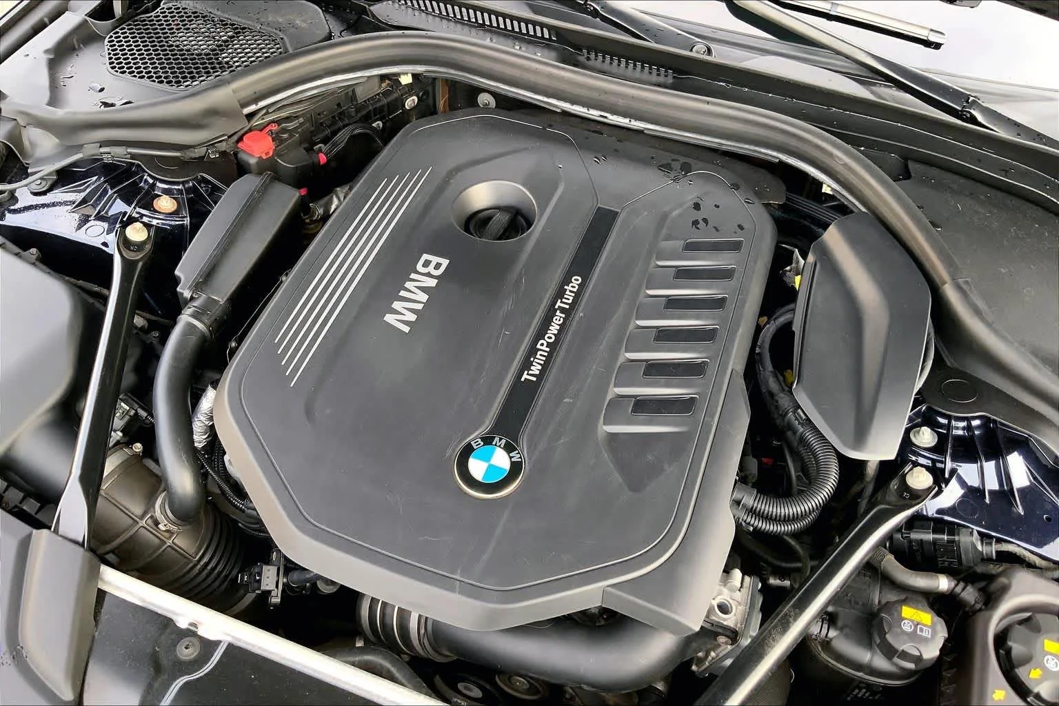 Used 2017 Bluestone Metallic BMW 540i xDrive image 31