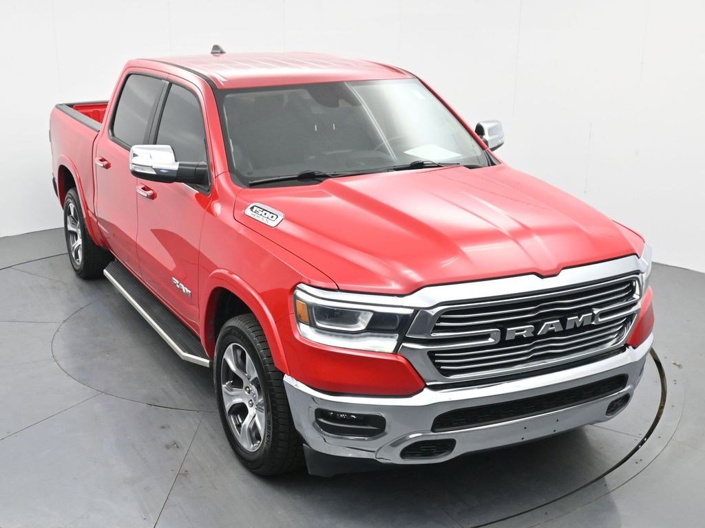 Used 2022 Flame Red Clearcoat Ram Laramie image 20