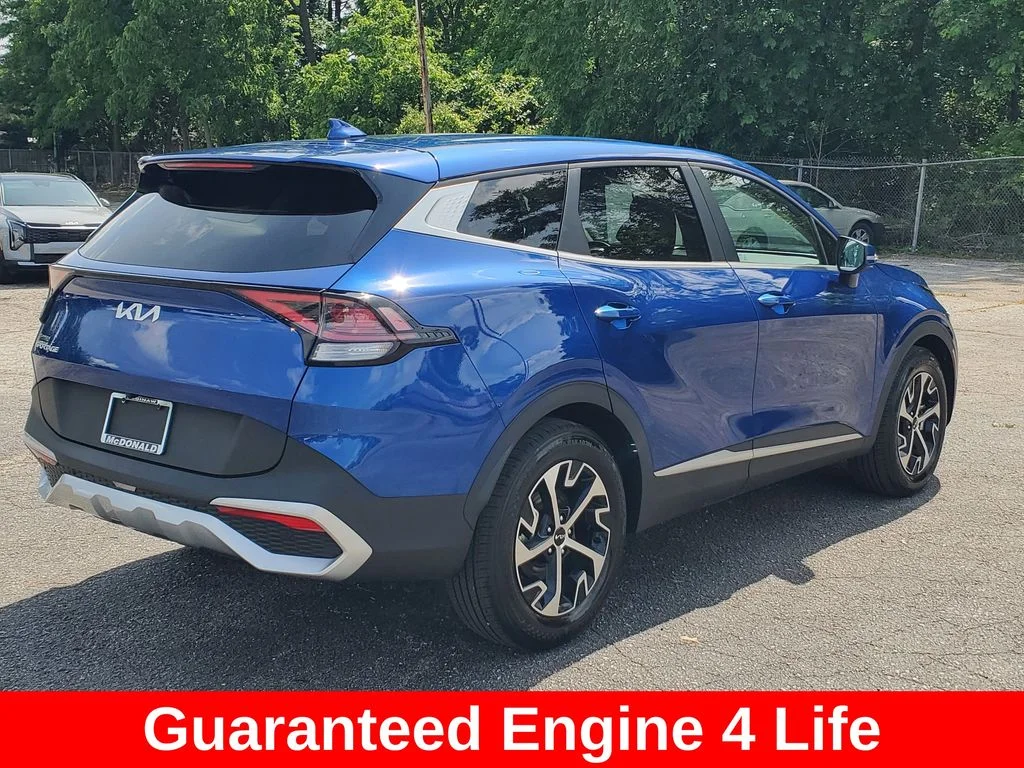 Used 2025 Blue Kia EX image 3