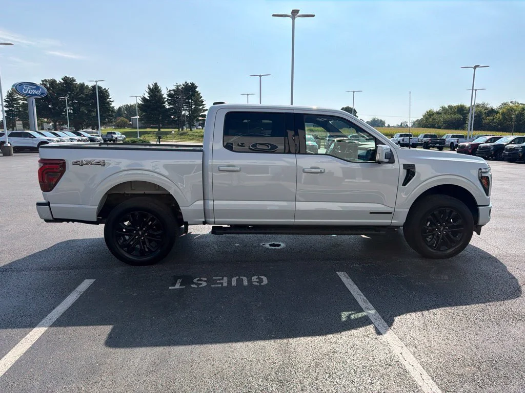 Used 2025 Space White Metallic Ford Lariat image 6